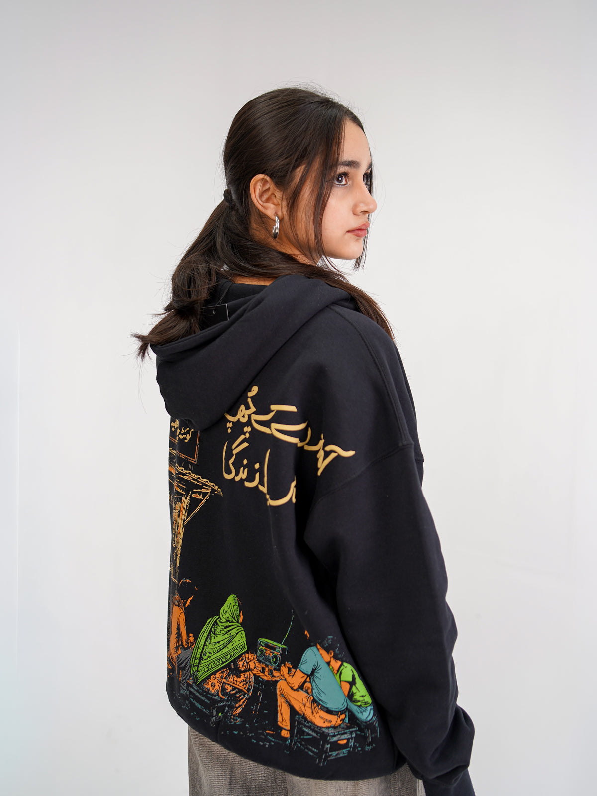 Black Quetta Chai Co Hoodie