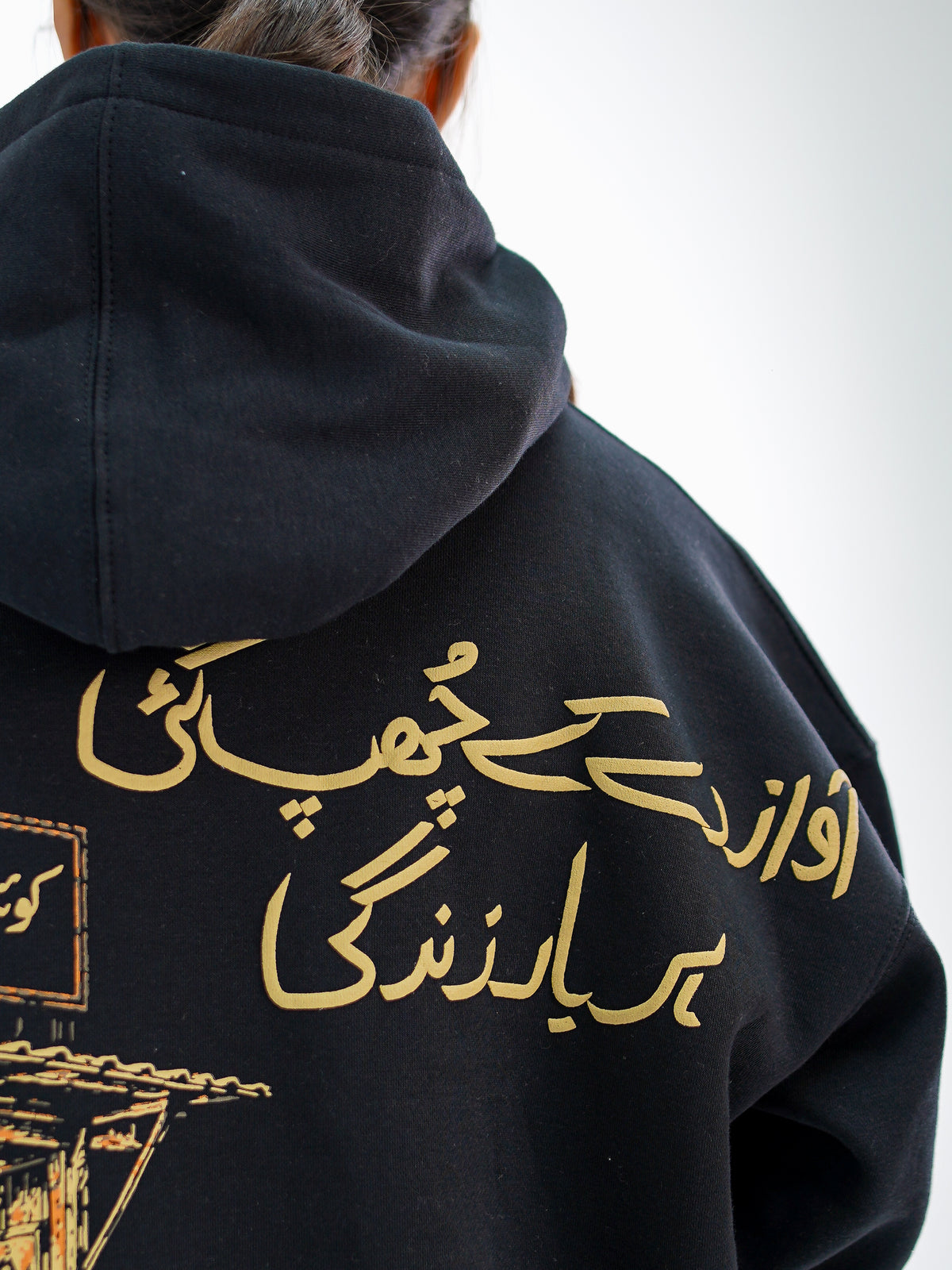 Black Quetta Chai Co Hoodie