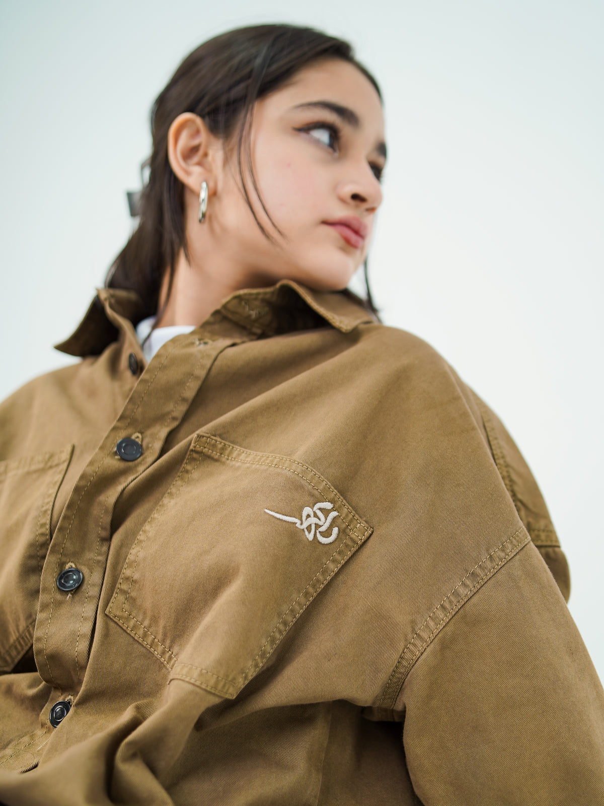 Beige Dusk Denim Shirt