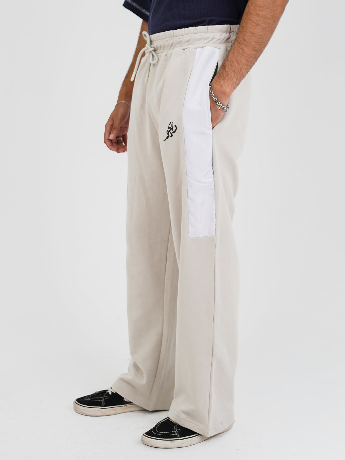 Unisex Beige Trouser