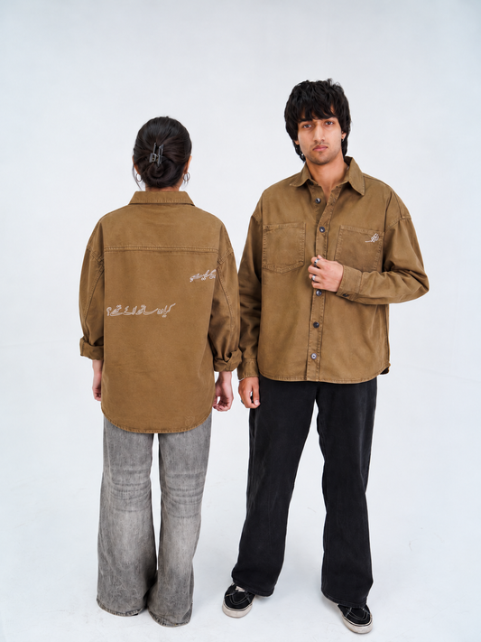 Beige Dusk Denim Shirt
